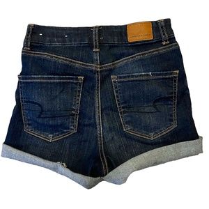 American Eagle Distressed Shorts, Size 00, High waisted, Mid Stretch